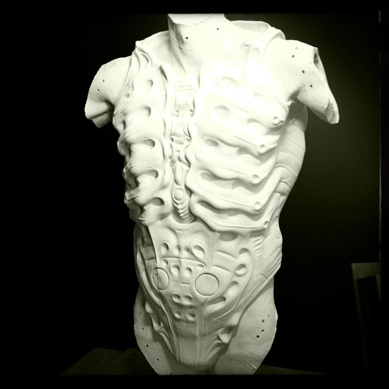 Illustration for article titled Prometheus set photos show what's under the Engineers' robes, plus a never-before-seen character